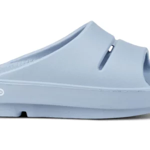 Sandalia Unisex OOFOS Recovery Ooahh - Azul Neptuno