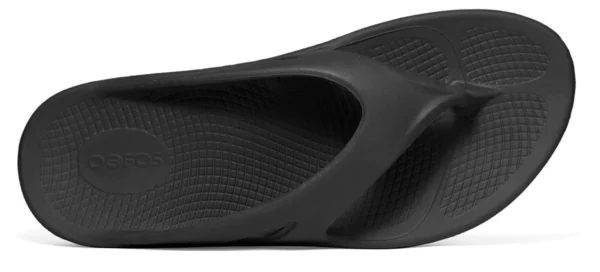 Sandalia Unisex OOFOS Recovery Ooriginal Negro - Imagen 6