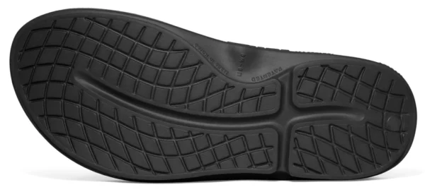 Sandalia Unisex OOFOS Recovery Ooriginal Negro - Imagen 7