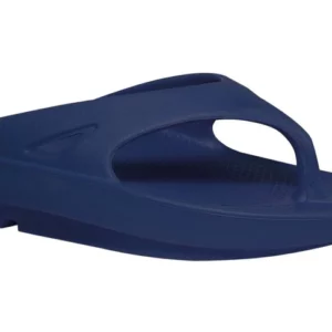 Sandalia Unisex OOFOS Recovery Ooriginal Azul Marino