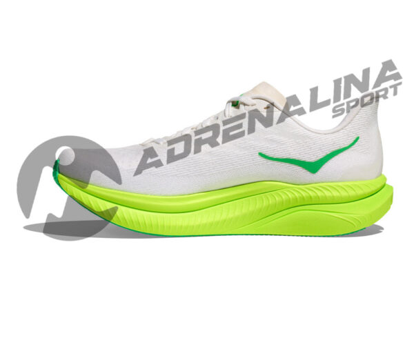 HOKA Mach 6 Blanca/lima - Imagen 4