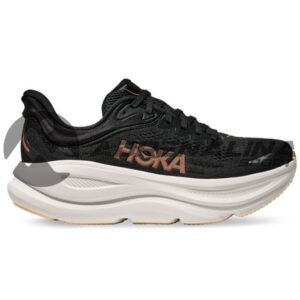 ZAPATILLAS HOKA BONDI 9 MUJER - BLACK/ROSE GOLD