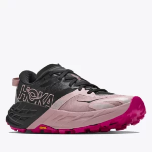HOKA ZAPATILLAS MUJER SPEEDGOAT 7 BLACK / PINK OPAL