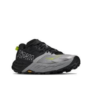 HOKA SPEEDGOAT 7 BLACK GREY ZAPATILLAS TRAIL HOMBRE